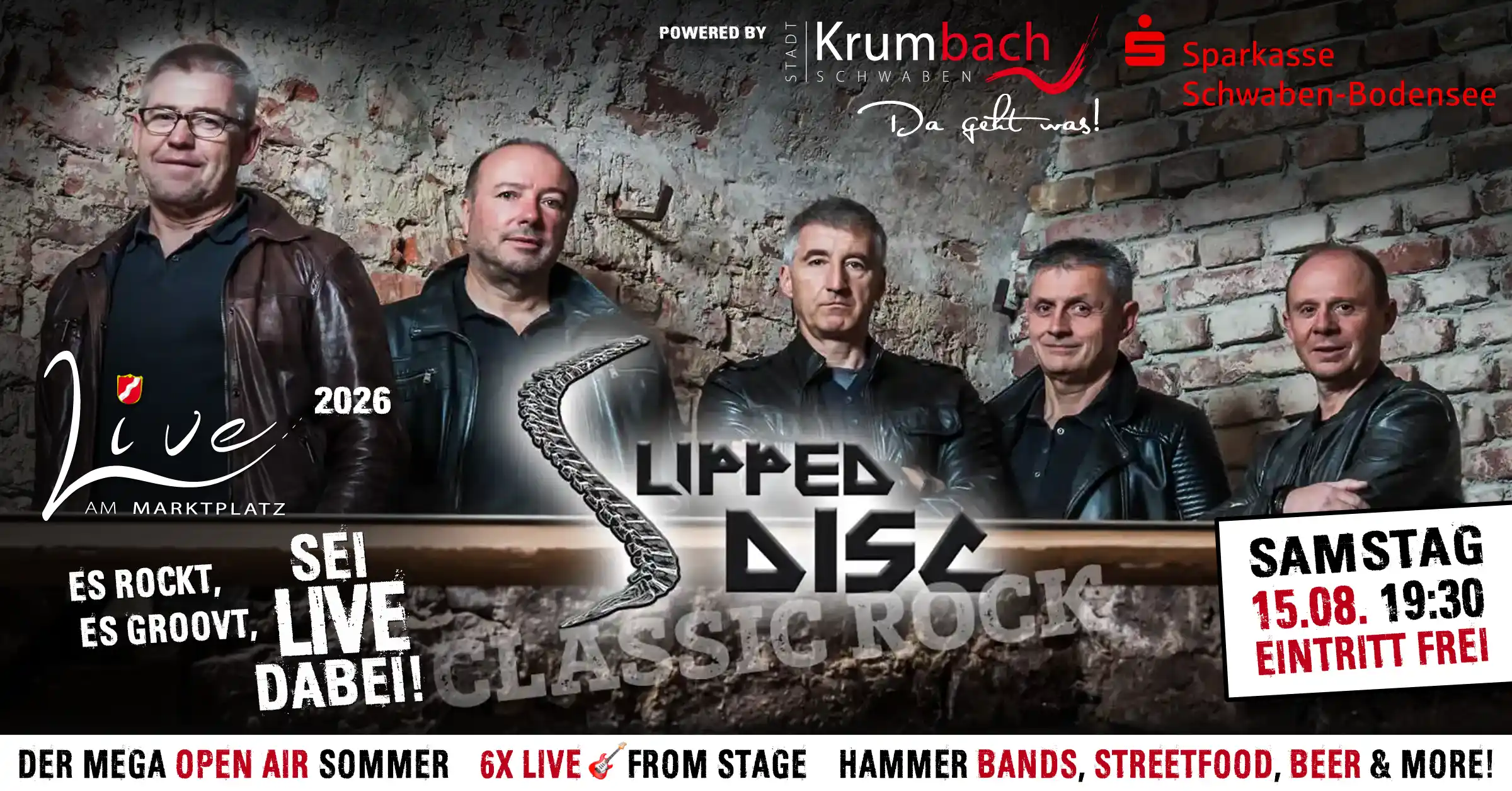 ... zur Bandseite von Slipped Disc